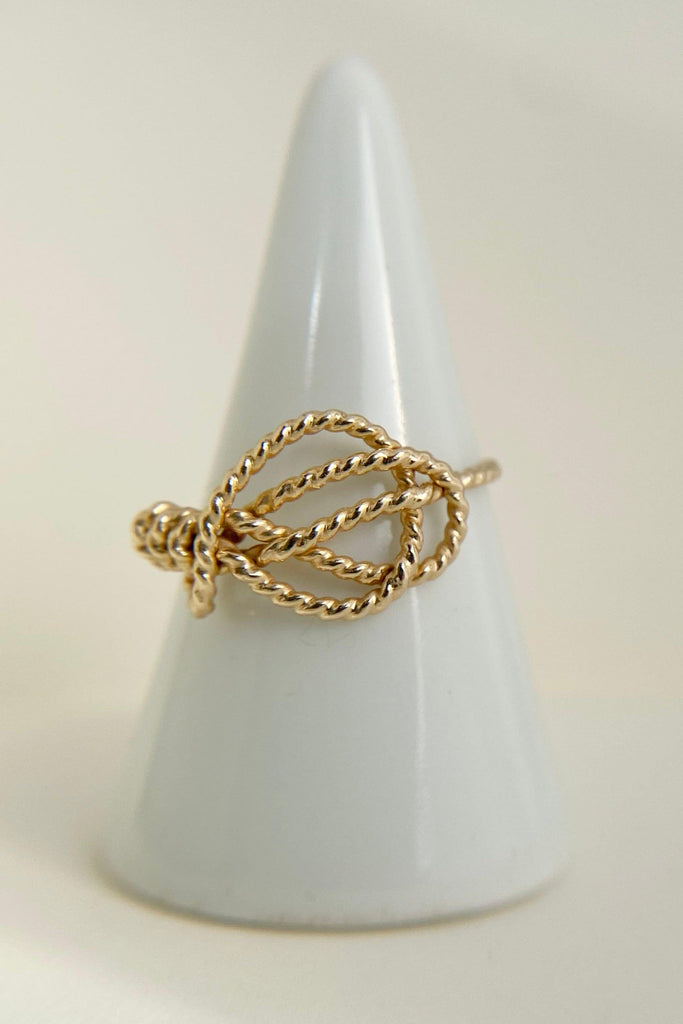 Love Knot Ring | Friendship Bridal Party Gift - Nested Yellow Jewelry Co.